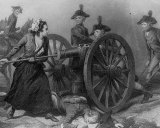 "Molly Pitcher at the Battle of Monmouth," by J. C. Armytage/Alonzo Chappel. Image: National Archives. 